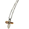 Collier Guidetti - Collier croix en or blanc et rose, diamants 58 Facettes G2644