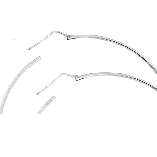 Boucles d'oreilles Guidetti - Boucles d'oreilles créoles en or blanc 58 Facettes G2184