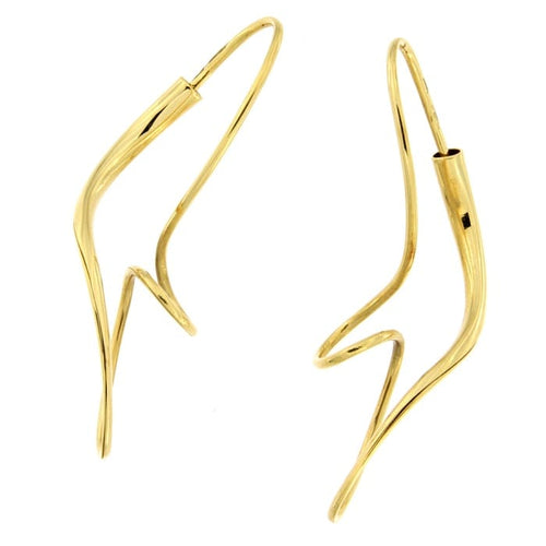 Boucles d'oreilles Guidetti - Boucles d'oreilles pendantes en or jaune 58 Facettes G2187