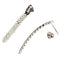 Boucles d'oreilles Guidetti - Orecchini pendants en or blanc 18 kt diamants 58 Facettes G3259