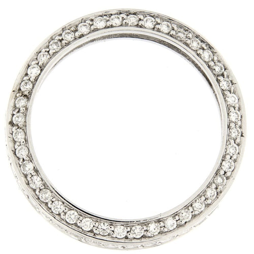 Bague Guidetti - Bague éternelle en or blanc et diamants 58 Facettes G3257