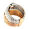 Bague K di Kuore - Bague en or rose et blanc avec diamants 58 Facettes G3059