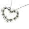 Collier Guidetti - Collier cœur en or blanc et diamants 58 Facettes G328