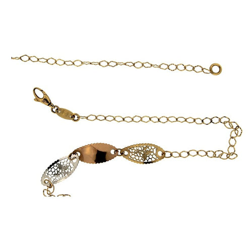 Collier Guidetti - Collier en or blanc et jaune 58 Facettes G1469