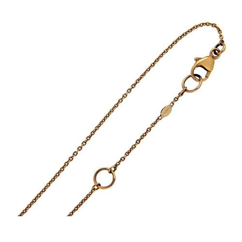 Collier K di Kuore - Collier en or rose et blanc avec diamants 58 Facettes G1345