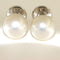 Boucles d'oreilles Guidetti - Boucles d’oreilles en or blanc avec perles australiennes 58 Facettes G1306