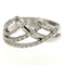 Bague 54 Guidetti - Bague en or blanc avec diamants 58 Facettes G1481