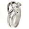 Bague 54 Guidetti - Bague en or blanc avec diamants 58 Facettes G1481