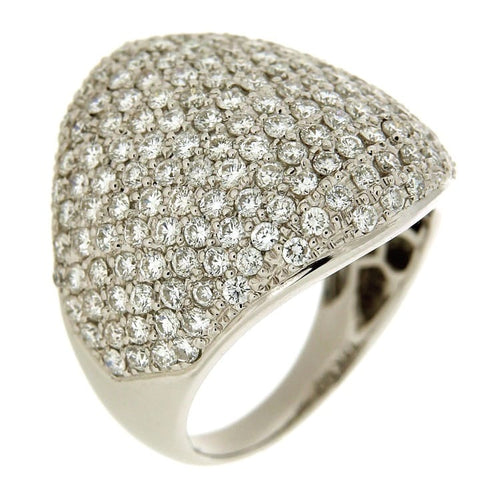 Bague Guidetti - Bague en or blanc avec diamants taille brillant 3,04 ct 58 Facettes G1844