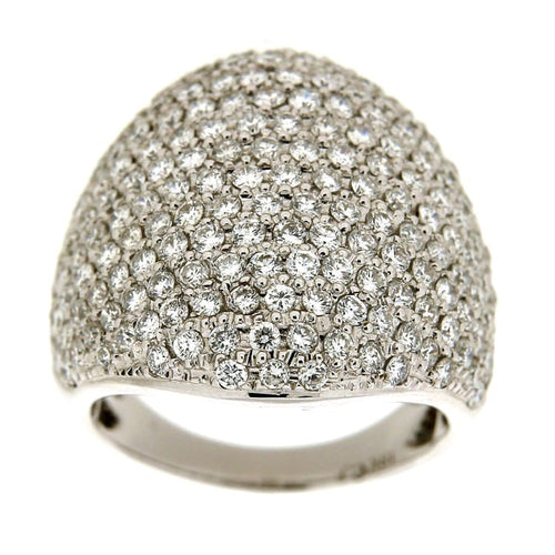 Bague Guidetti - Bague en or blanc avec diamants taille brillant 3,04 ct 58 Facettes G1844