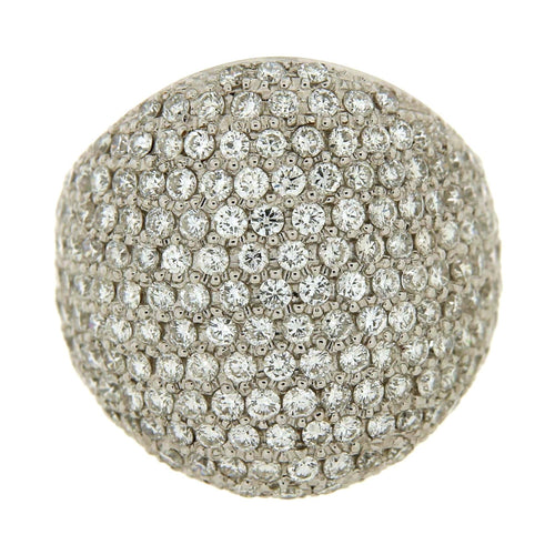 Bague Guidetti - Bague en or blanc avec diamants taille brillant 3,04 ct 58 Facettes G1844