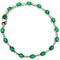 Bracelet Guidetti - Bracelet en or blanc avec diamants et émeraudes 58 Facettes G598