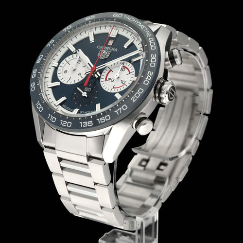 Montre TAG Heuer Carrera - Montre Carrera Calibre 02 automatique en acier 58 Facettes TAG/CAR/008