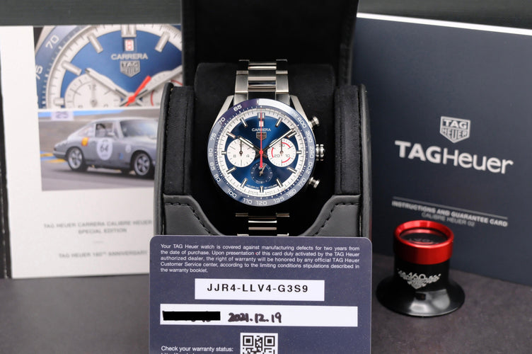 Montre TAG Heuer Carrera - Montre Carrera Calibre 02 automatique en acier 58 Facettes TAG/CAR/008