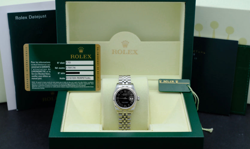 Montre Rolex Lady-Datejust 179174 - Montre en acier 58 Facettes ROL/LDJ/606