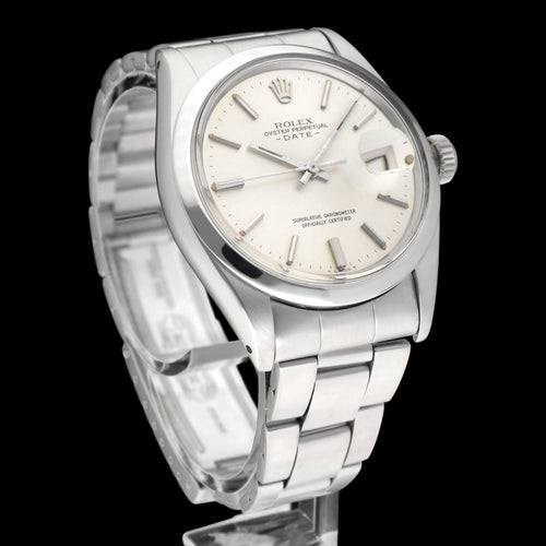 Montre Rolex Oyster Perpetual Date 1500 - Montre automatique en acier 58 Facettes ROL/OPD/286