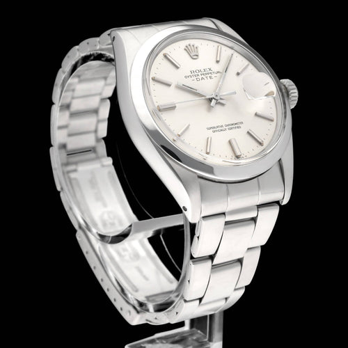 Montre Rolex Oyster Perpetual Date 1500 - Montre automatique en acier 58 Facettes ROL/OPD/286