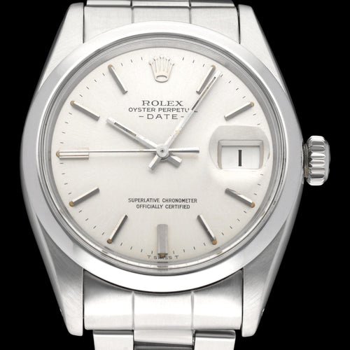 Montre Rolex Oyster Perpetual Date 1500 - Montre automatique en acier 58 Facettes ROL/OPD/286