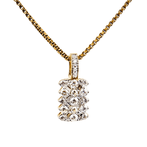Pendentif Pendentif diamants - Pendentif en or 750 58 Facettes 2655