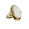 Bague 63 Vintage - Bague cocktail opale en or jaune 585 et diamants 58 Facettes 2619