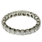 Bague 50 Bague Mémoire en or blanc 750 58 Facettes 2525