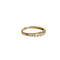 Bague 61.5 18 Karat Halbmemory-Ring en or jaune diamants 58 Facettes 2506