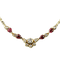 Collier Collier vintage en or jaune 18 carats rubis et diamants 58 Facettes 2065