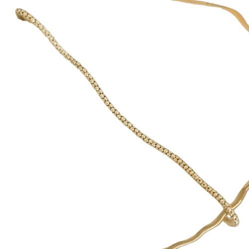 Bracelet Bracelet vintage double boule en or 14 K 58 Facettes 3151