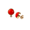 Boucles d'oreilles Honey Jewelry - Boucles d’oreilles corail en or jaune 14 carats 58 Facettes 2660