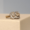 Bague 52.5 Art Déco - Bague en or blanc avec brillants 58 Facettes 2601