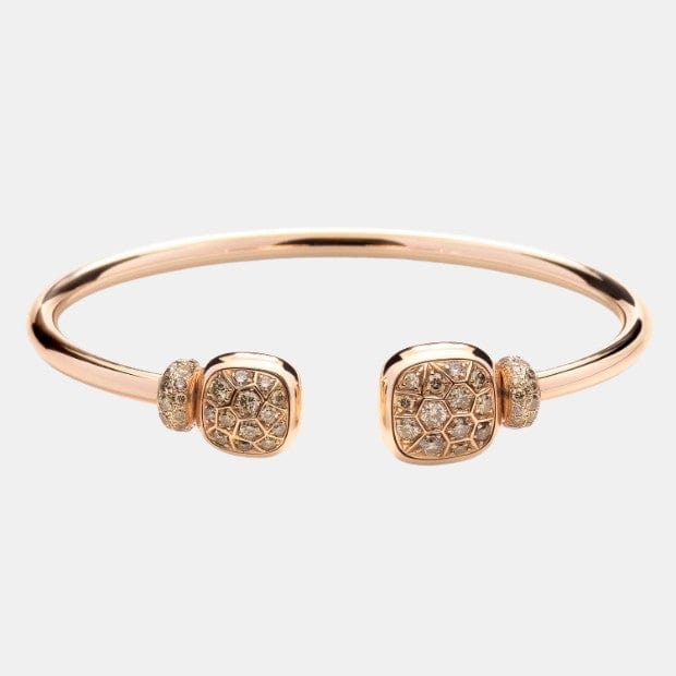 Bracelet Nudo Or rose Topaze 6.5ct