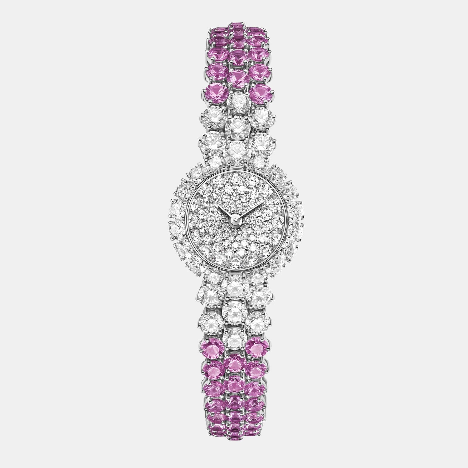 Montre A Cheval Platine Diamant 8.03ct