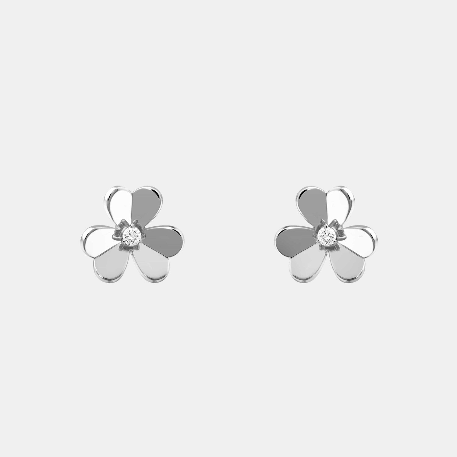 Boucles d'oreilles Frivole Or blanc Diamant 0.17ct