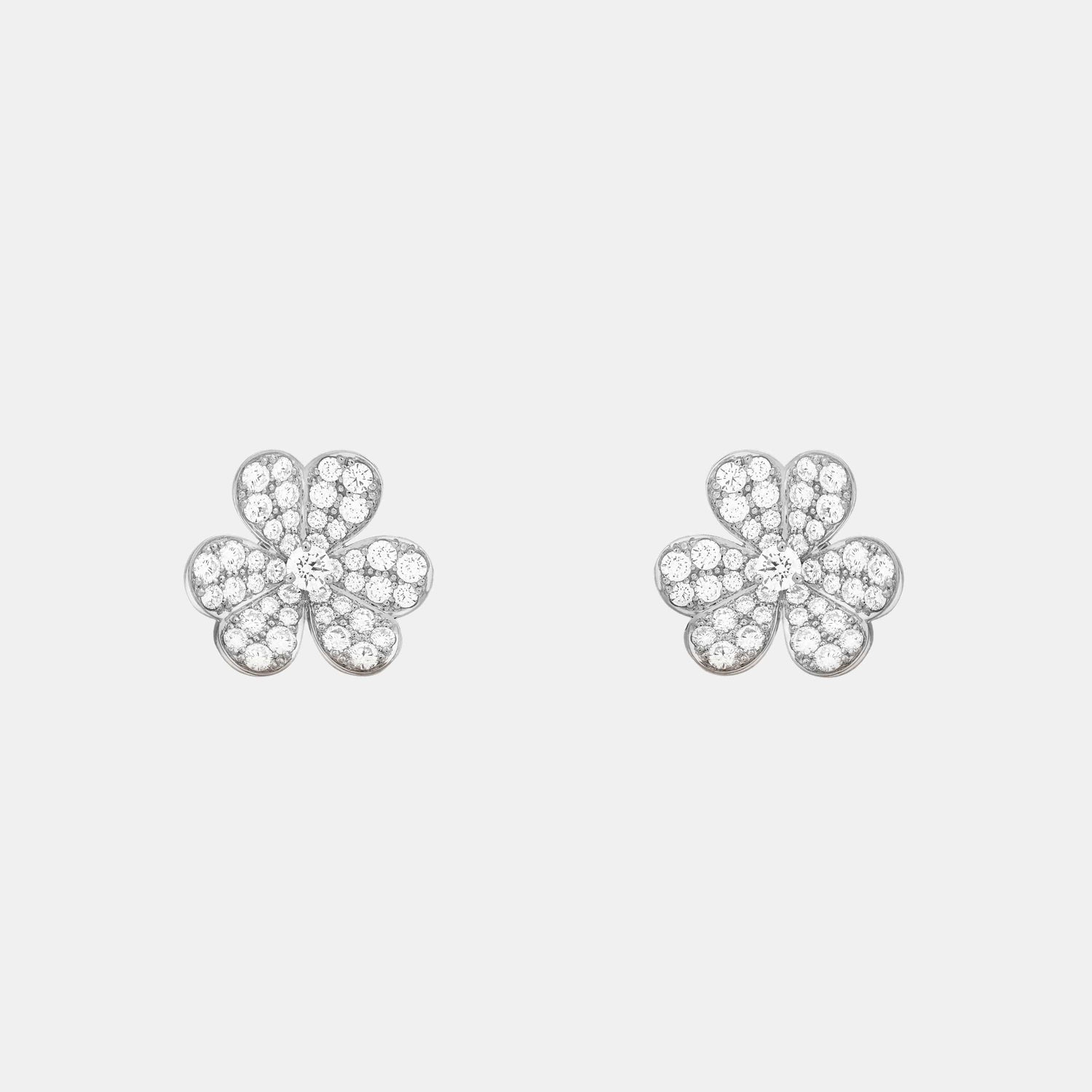 Boucles d'oreilles Frivole Or blanc Diamant 1.61ct