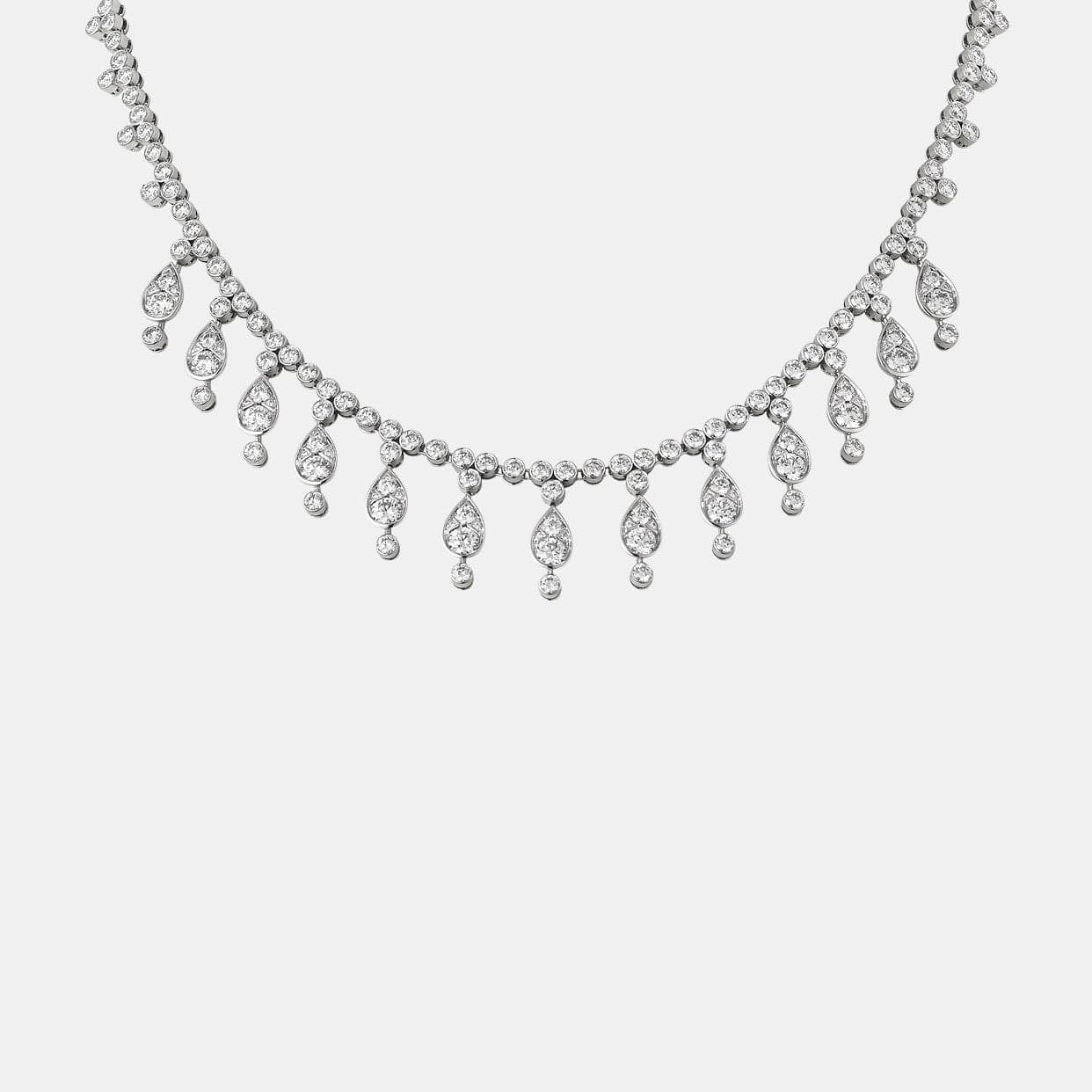 Collier Pluie de Cartier Or blanc Diamant