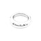 Bague 52 Chaumet Anneau - Bague jonc bombée en or blanc 750 58 Facettes 35248