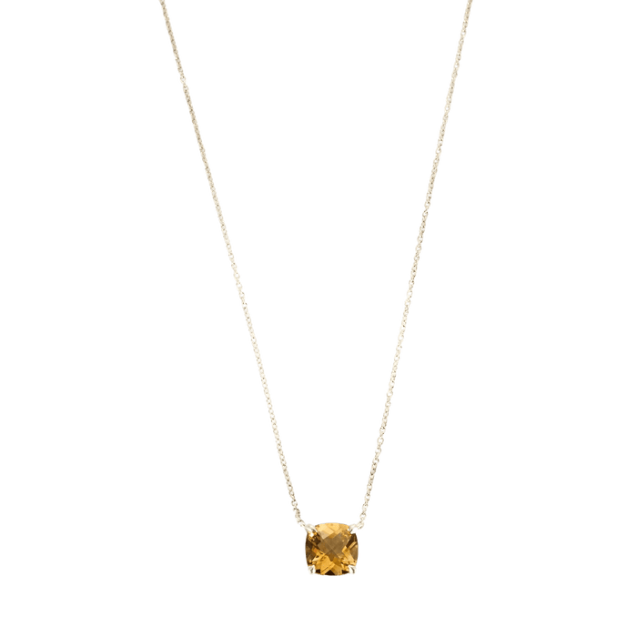 TIFFANY & CO - Collier et pendentif en argent avec citrine 58 Facettes DV3020-13