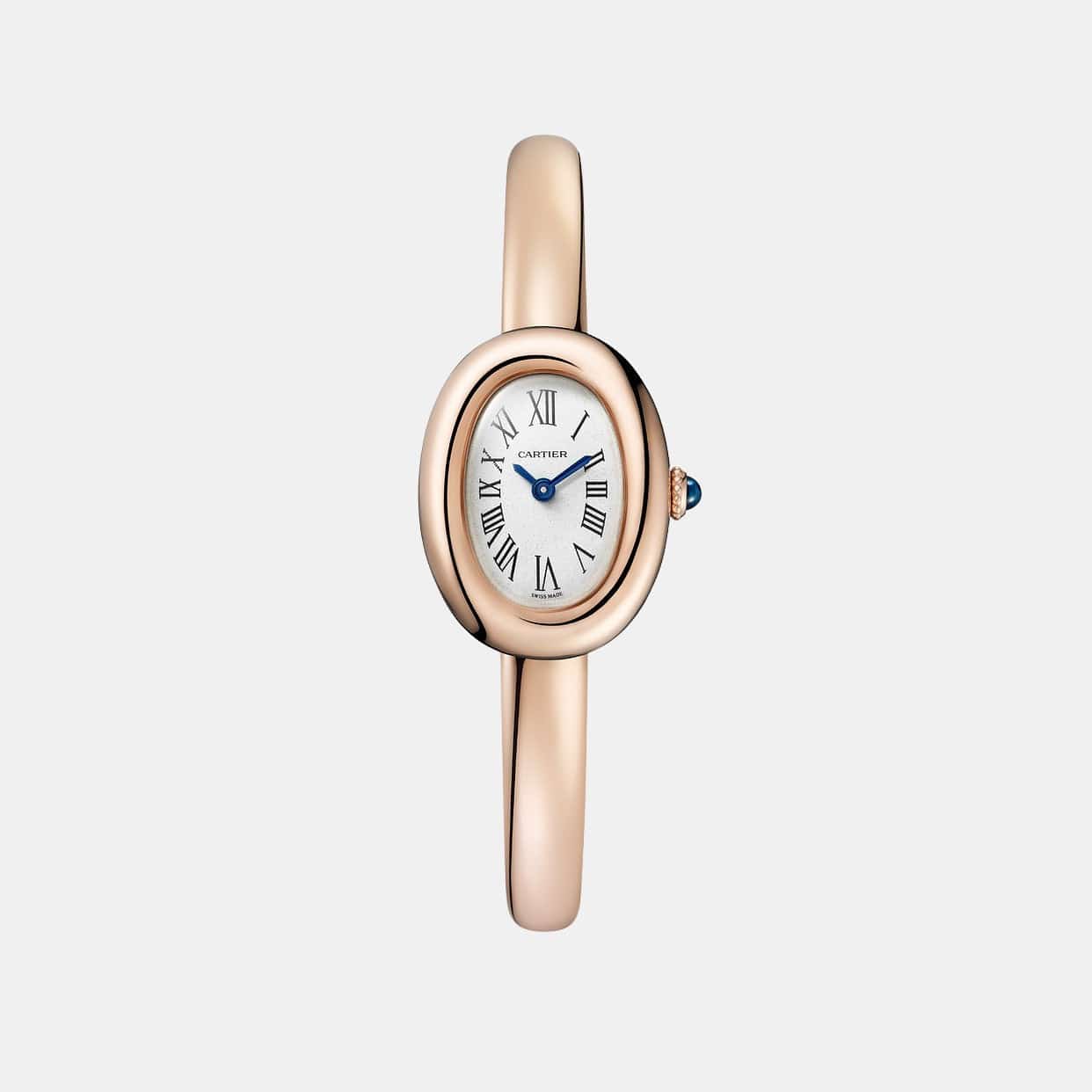 Montre Baignoire Or rose 