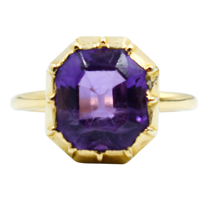 Froment-Meurice - Gold and Amethyst Ring