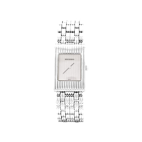 Montre Boucheron Reflet - Montre moyen modèle en acier 58 Facettes 35289