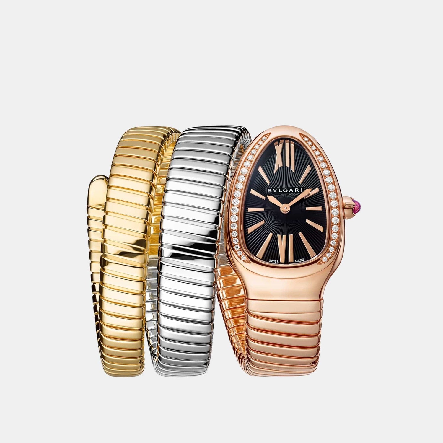 Montre Serpenti Tubogas Or jaune 