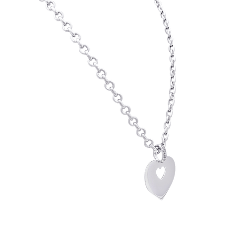 Collier Poiray Cœur Secret - Collier en or blanc et diamants 58 Facettes 34278