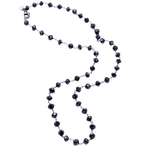 Collier Collier de diamants noirs 58 Facettes D359131VN