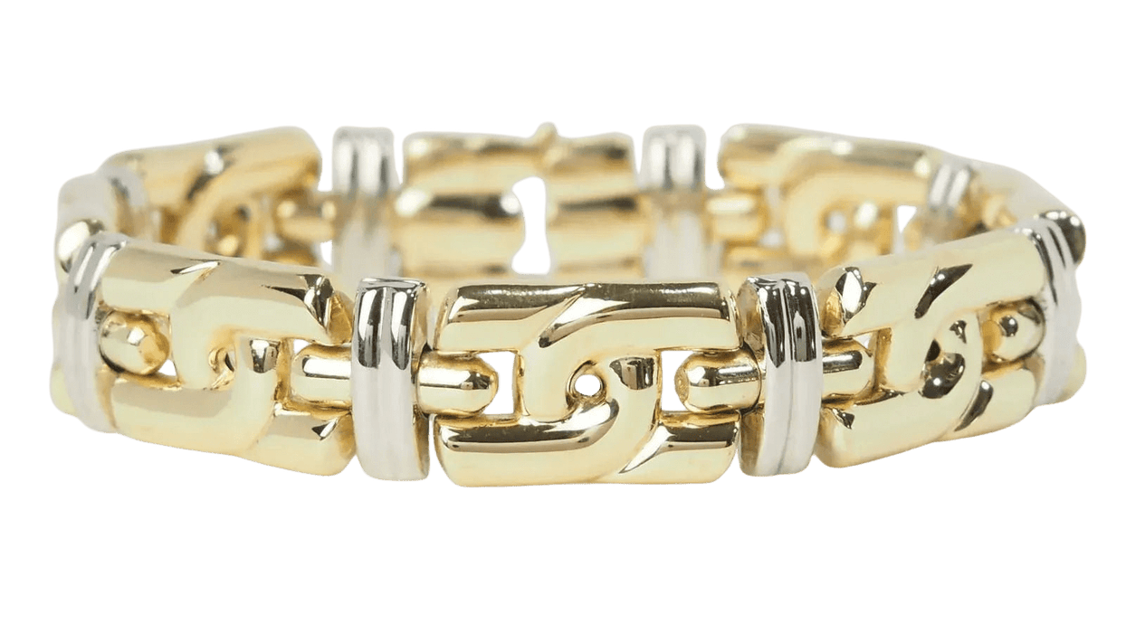 Bracelet Bracelet Chimento en or jaune et blanc 58 Facettes 32938