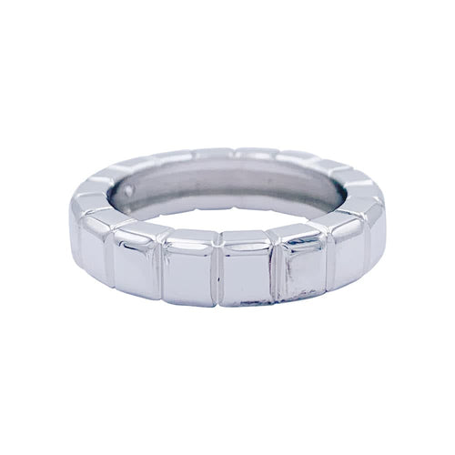 Bague 48 Chopard Ice Cube - Bague en or blanc 750 ornée d’un diamant 58 Facettes 32352