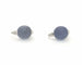 Boucles d'oreilles Pomellato Luna - Boucles d’oreilles en or blanc 18 kt, diamants et calcédoine 58 Facettes 5936