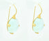 Boucles d'oreilles Pomellato Griffe - Boucles d’oreilles en or jaune 18 kt et aigues-marines 58 Facettes 9358