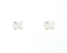 Boucles d'oreilles Boucles d’oreilles puces en or blanc 18 carats et diamants 0,36 ct 58 Facettes 12458