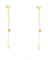 Boucles d'oreilles Chimento Armillas Acqua - Boucles d’oreilles pendantes en or jaune 18 kt 58 Facettes 13389