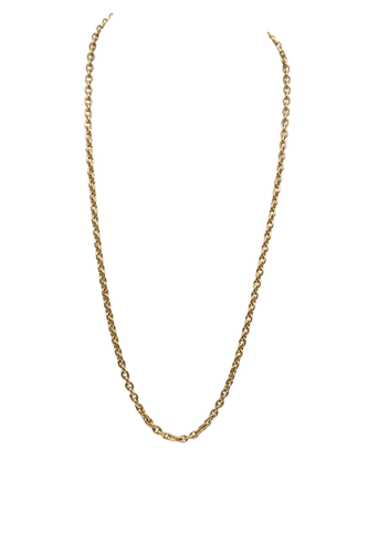 Collier Chaine or jaune 58 Facettes